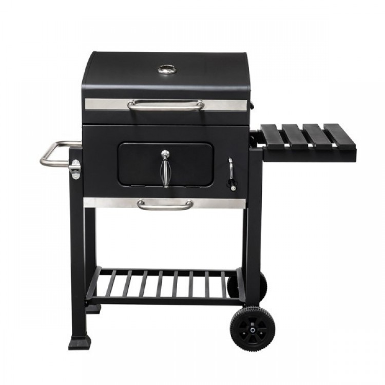 Барбекю Ziel Grill CG017, Черен мат с чугунена плоча Барбекю Ziel Grill CG017, Черен мат с чугунена плоча