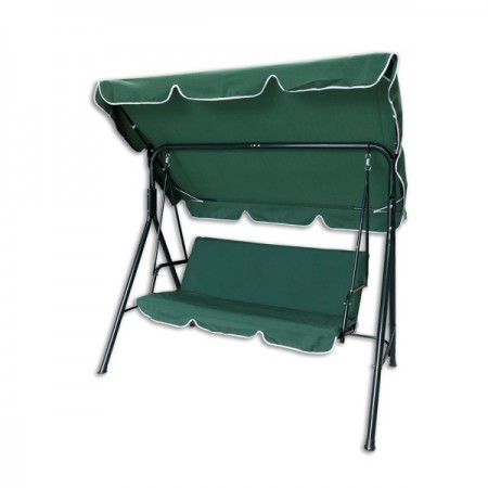 Градинска люлка зеленa с бял кант My Garden TLS001 Green