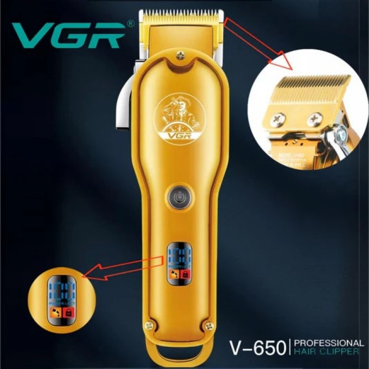 Машинка за подстригване на брада и коса VGR 650 Машинка за подстригване на брада и коса VGR 650
