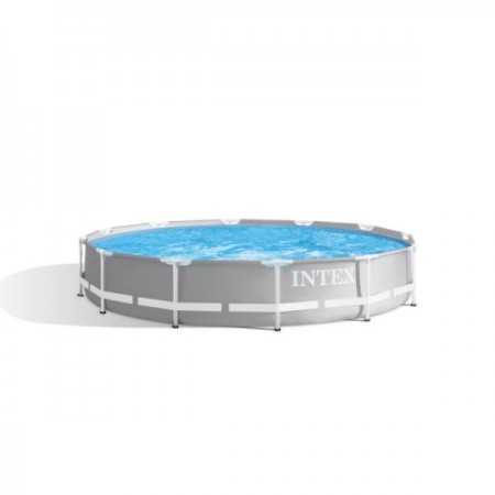 Сглобяем басейн 366x76см Intex 26712NP Prism Frame с филтърна помпа