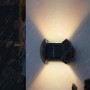 Комплект 4 броя двупосочни соларни лампи за стена Комплект 4 броя двупосочни соларни лампи за стена