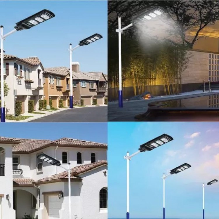 Улична соларна лампа тип COB 1200W Улична соларна лампа тип COB 1200W