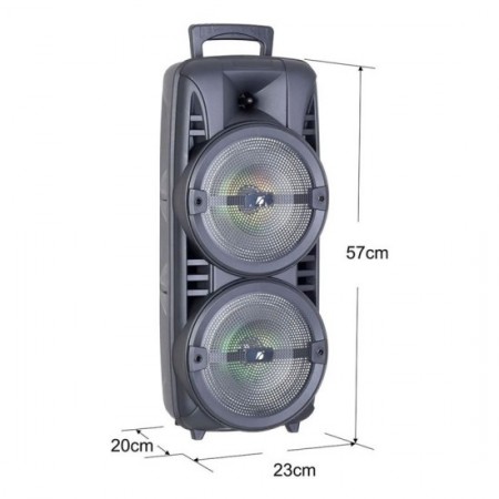 Bluetooth тонколона KTS-1745 с 2 х 8-инчови говорители