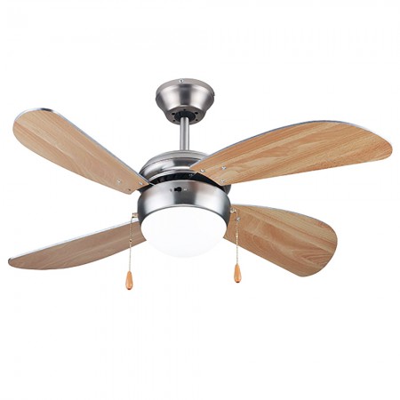 Вентилатор таванен 42'' Muhler MCF-4044 N, 55W, осветление - 1бр крушки, MDF