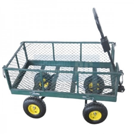 Градинска количка с мрежа, 113 х 51 х 55 см, 300 кг Градинска количка с мрежа, 113 х 51 х 55 см, 300 кг