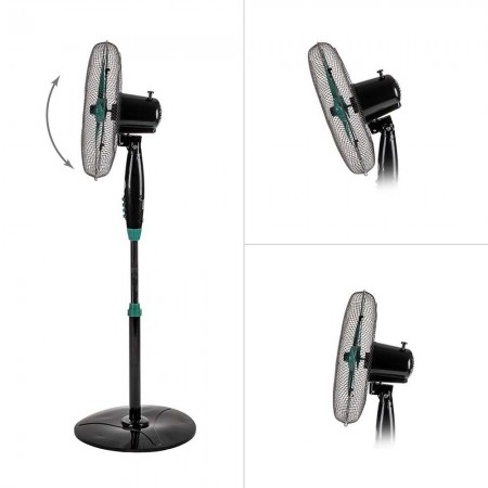 Вентилатор на стойка 16" Muhler FM-1650, 40W Вентилатор на стойка 16" Muhler FM-1650, 40W