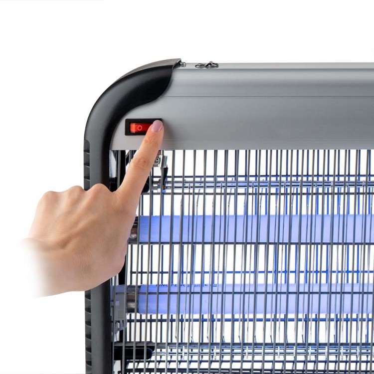 Инсектицидна лампа Muhler MIK-100, 40W, 100м2 Инсектицидна лампа Muhler MIK-100, 40W, 100м2