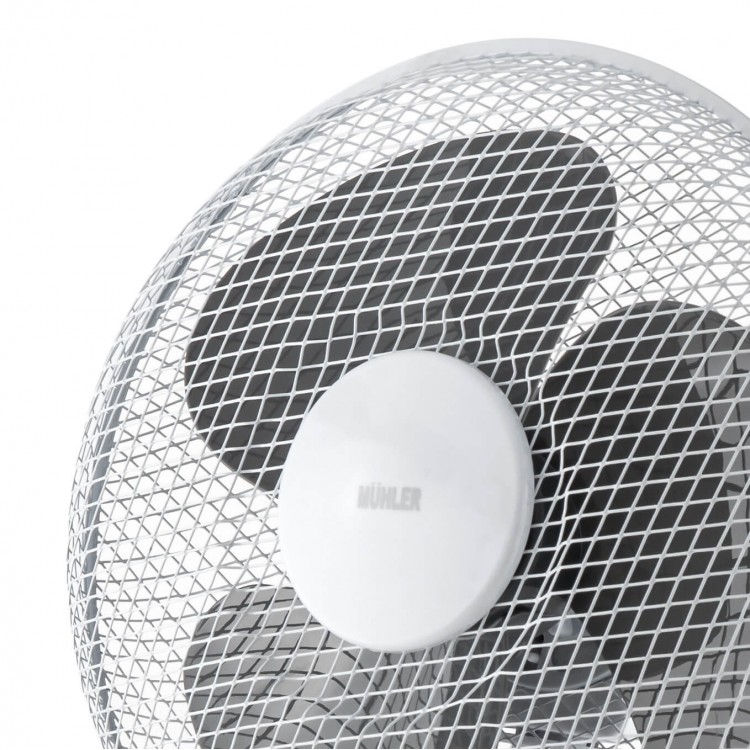 Вентилатор настолен 12'' Muhler FM-12, 30W, 3 перки Вентилатор настолен 12'' Muhler FM-12, 30W, 3 перки