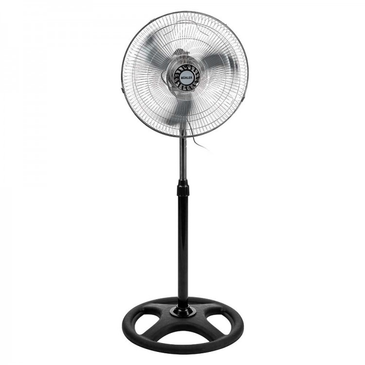 Вентилатор на стойка 16''Muhler FM-6136D 3in1, 50W, индустриален, на стойка, стена, под Вентилатор на стойка 16''Muhler FM-6136D 3in1, 50W, индустриален, на стойка, стена, под