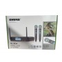 Комплект 2 броя безжични микрофони и UHF приемник с дисплей Shure, GLXD4 Комплект 2 броя безжични микрофони и UHF приемник с дисплей Shure, GLXD4