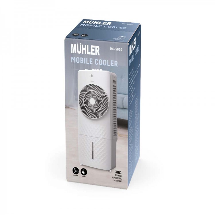 Мобилен охладител MUHLER MC-5050, 65W, 4 л Мобилен охладител MUHLER MC-5050, 65W, 4 л