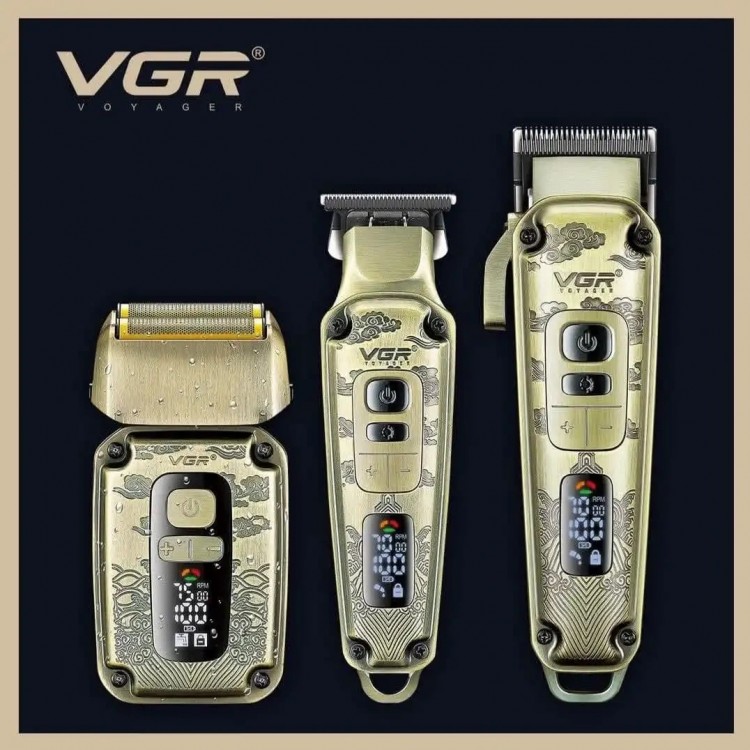Комплект за подстригване, бръснене и оформяне VGR V-642 Комплект за подстригване, бръснене и оформяне VGR V-642