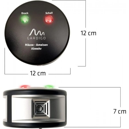 2 Броя ултразвуков уред против мишки, плъхове и мравки Gardigo Mouse Repellent Duo 2 Броя ултразвуков уред против мишки, плъхове и мравки Gardigo Mouse Repellent Duo