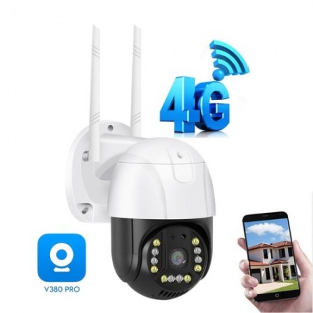 Външна въртяща се 4G камера със SIM карта Lylu
