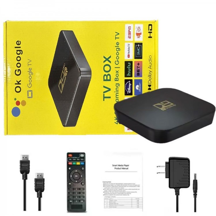 Google Android TV Box – 4K Streaming  Google TV