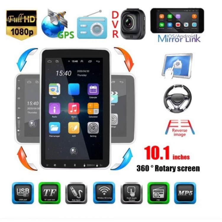 Автомобилна мултимедия с Android 11, single din, 10 INCH Автомобилна мултимедия с Android 11, single din, 10 INCH