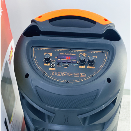 Безжична тонколона BT-8806, 2х8inch говорители Безжична тонколона BT-8806, 2х8inch говорители