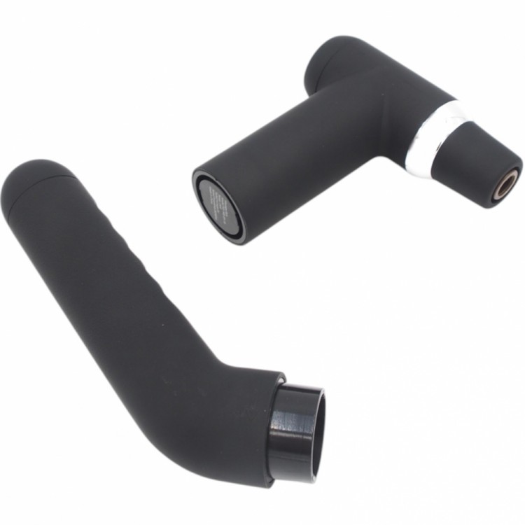 Вибромасажор с удължител, 6 приставки и 6 скорости, Масажен пистолет