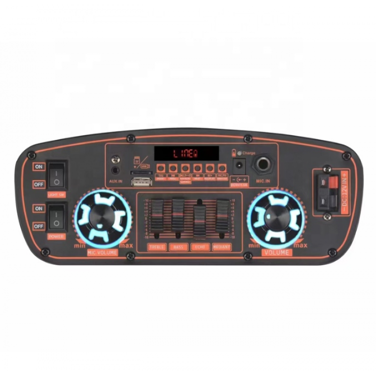 Безжична тонколона BT-1518 15inch с два безжични микрофона Безжична тонколона BT-1518 15inch с два безжични микрофона