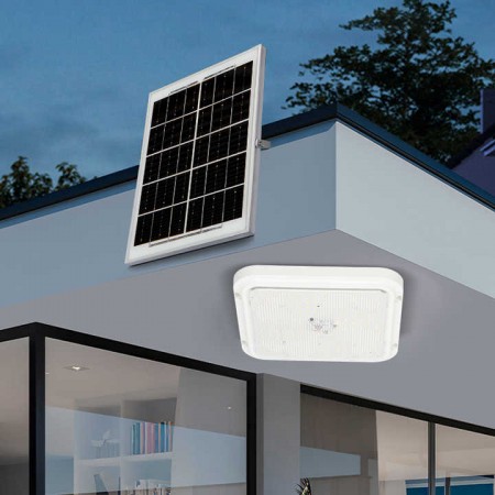 Соларна LED лампа за таван Jortan 500W с отделен панел