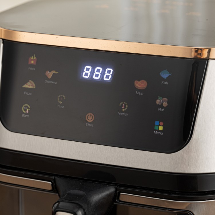 Уред за готвене без мазнина AirFryer Sonymax SN 80185, 10 литра, 3000W