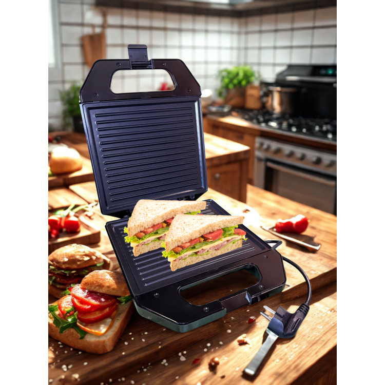 Грил скара Sonymax SN 9005 с незалепващо покритие, 2000W