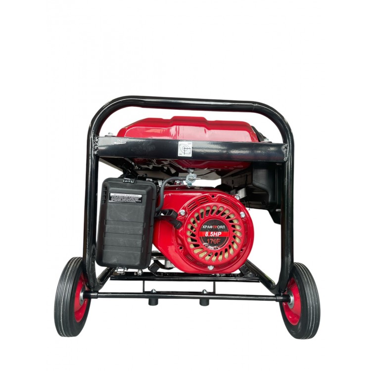 Трифазен четиритактов генератор за ток с дисплей 4.5kW - Агрегат KraftRoyal