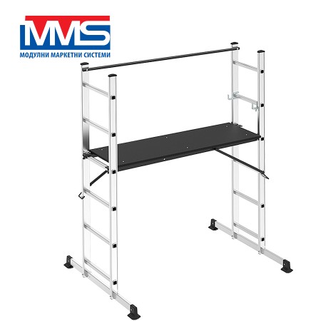 СТЪЛБА АЛУМ.СКЕЛЕ 2X6 MMS /2.8M /150 КГ EN131 СТЪЛБА АЛУМ.СКЕЛЕ 2X6 MMS /2.8M /150 КГ EN131