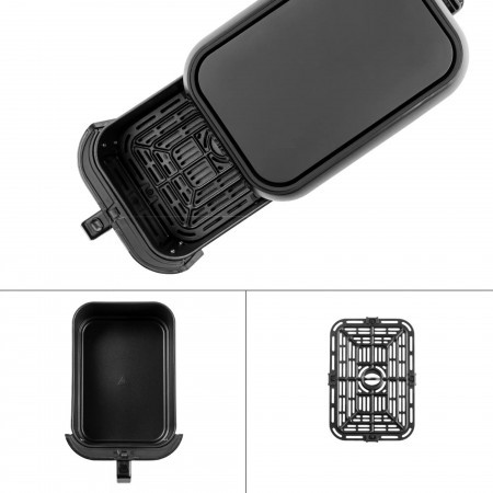 Фритюрник с горещ въздух Muhler MFX-815, 1700W, LED Фритюрник с горещ въздух Muhler MFX-815, 1700W, LED