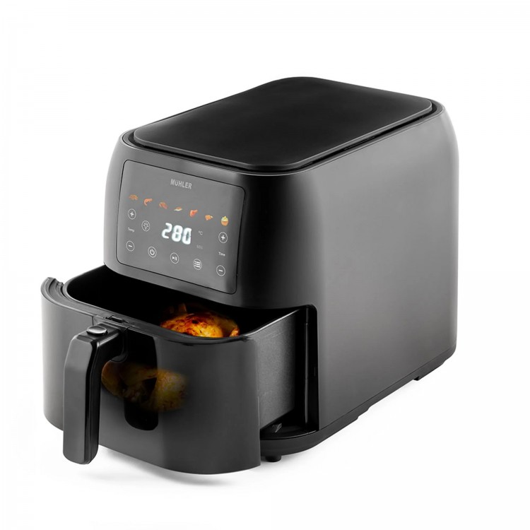Фритюрник с горещ въздух Muhler MFX-815, 1700W, LED Фритюрник с горещ въздух Muhler MFX-815, 1700W, LED