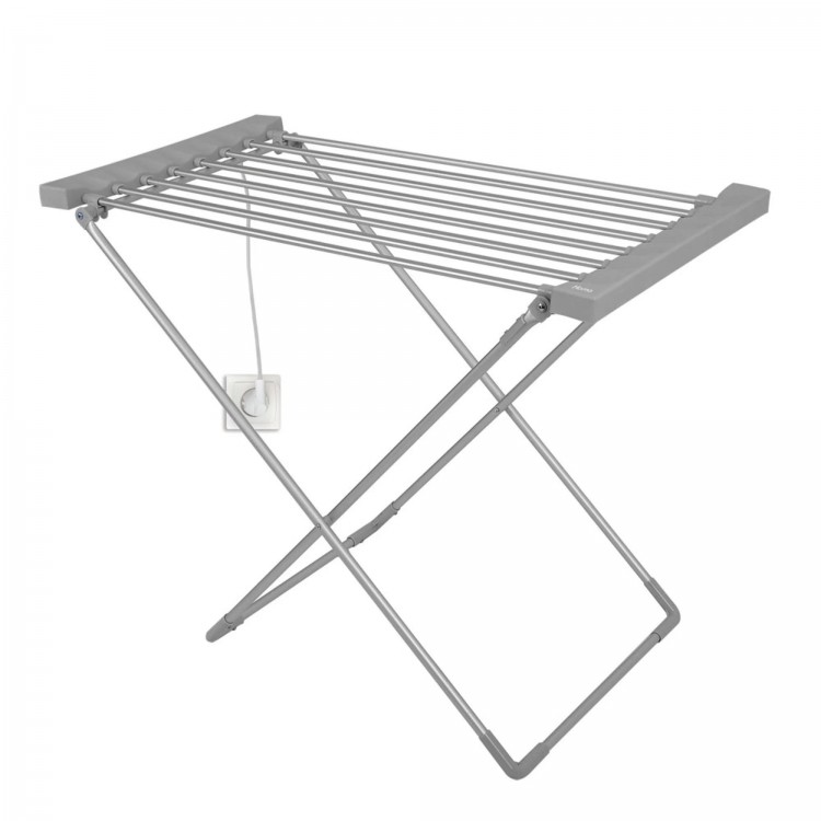 Електрически сушилник за дрехи Muhler MCD-1255, 6 м, 8 тръби, до 10 кг Електрически сушилник за дрехи Muhler MCD-1255, 6 м, 8 тръби, до 10 кг