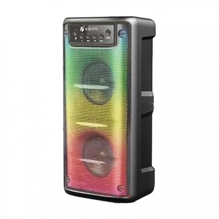 Караоке колона KTS-1711 Bluetooth LCD дисплей