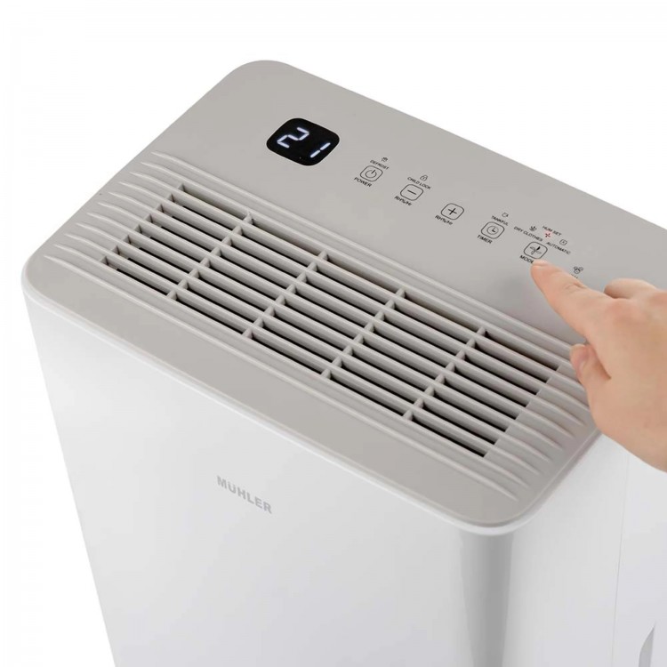 Влагоуловител Muhler MHD-10T25, 10L/24h, Ion&Carbon Влагоуловител Muhler MHD-10T25, 10L/24h, Ion&Carbon