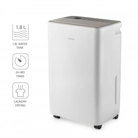 Влагоуловител Muhler MHD-10T25, 10L/24h, Ion&Carbon Влагоуловител Muhler MHD-10T25, 10L/24h, Ion&Carbon