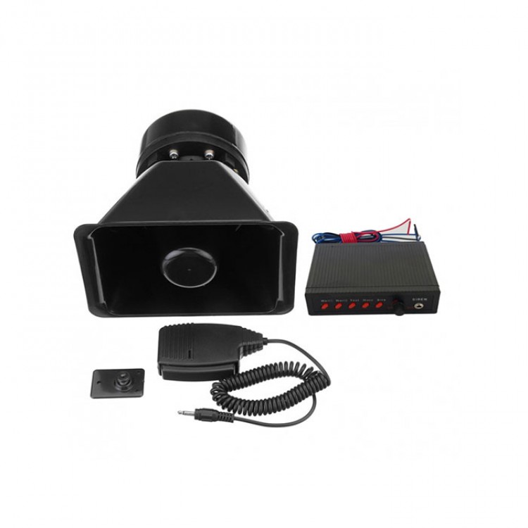 Сирена с микрофон 12V Сирена с микрофон 12V