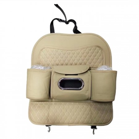 Органайзер за седалка PA1182 Кожа - Бежево Органайзер за седалка PA1182 Кожа - Бежево