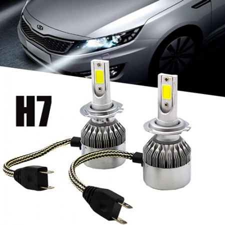 LED ДИОДНИ КРУШКИ C6 H4 Golden - 80W/ 8000LM Led Headlight LED ДИОДНИ КРУШКИ C6 H4 Golden - 80W/ 8000LM Led Headlight