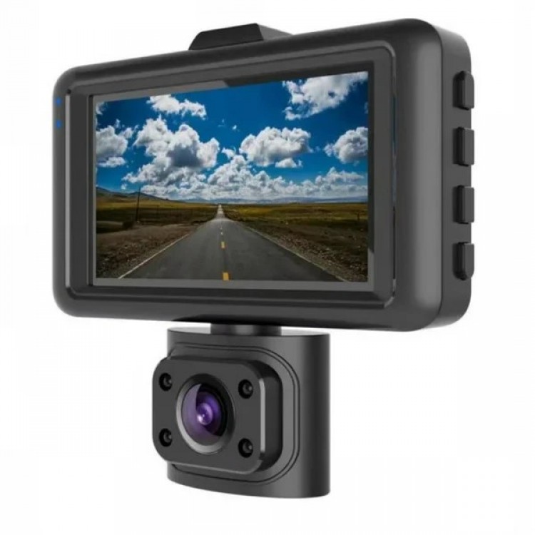 Видеорегистратор 2465 3.4 Инча + 3 Камери Видеорегистратор 2465 3.4 Инча + 3 Камери