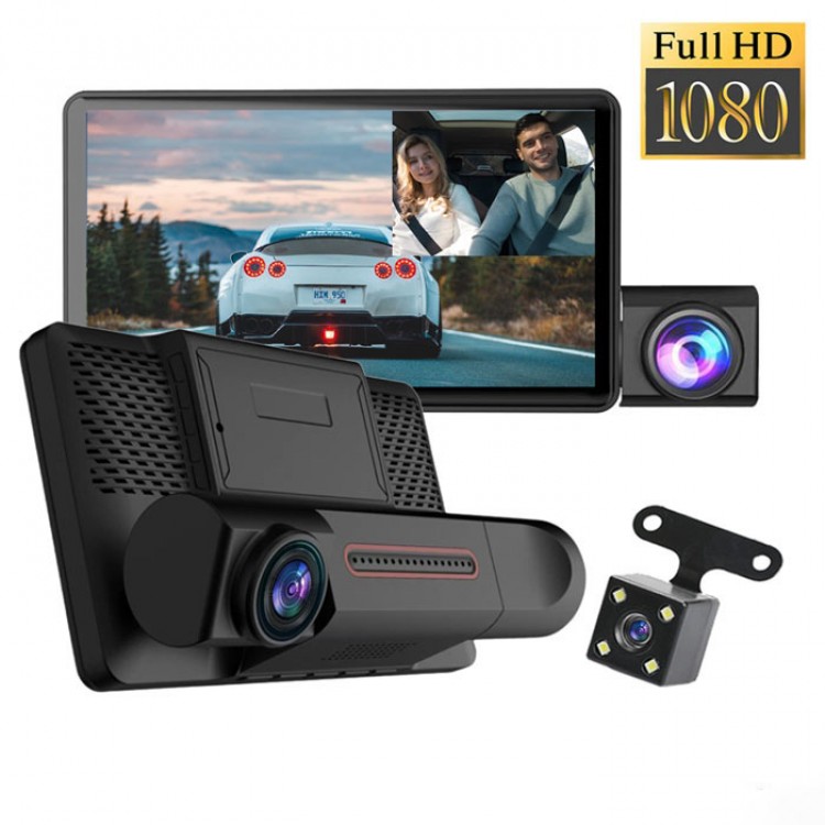 Видеорегистратор с 3 камери - PG09 Видеорегистратор с 3 камери - PG09