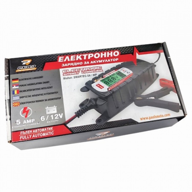 Зарядно за акумулатор смартек 5A/WP Зарядно за акумулатор смартек 5A/WP