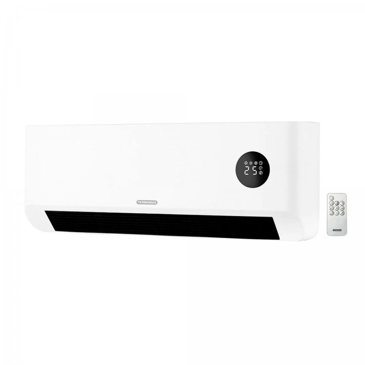 Печка керамична Termomax TR2022W, 2000W, стенна, 55 cm, LED дисплей, дистанционно управление Печка керамична Termomax TR2022W, 2000W, стенна, 55 cm, LED дисплей, дистанционно управление