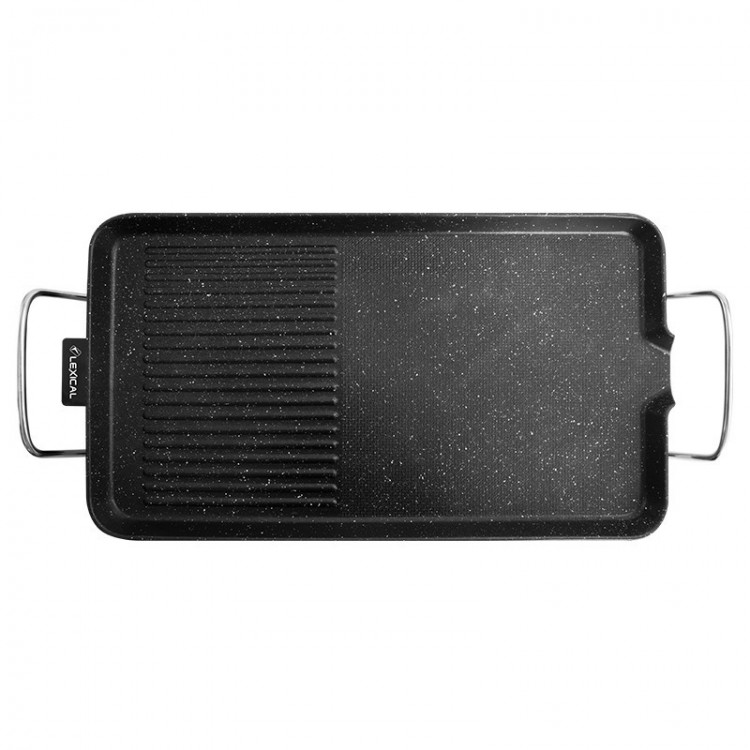 Електрическо барбекю 1500W с гранитно незалепващо покритие – Lexical LBQ-2591