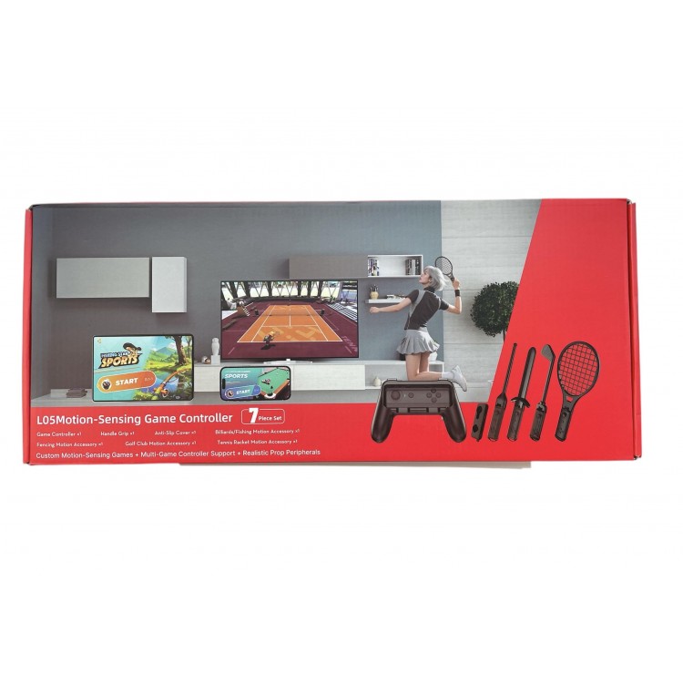 КОНТРОЛЕР ЗА ИГРИ L05 СЪС СЕЗНЗОР ЗА ДВИЖЕНИЕ КОНТРОЛЕР ЗА ИГРИ L05 СЪС СЕЗНЗОР ЗА ДВИЖЕНИЕ