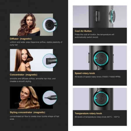 Сешоар VGR - 401 1900W Сешоар VGR - 401 1900W