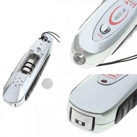 UV лед фенерче за проверка на банкноти невидими мастила и други