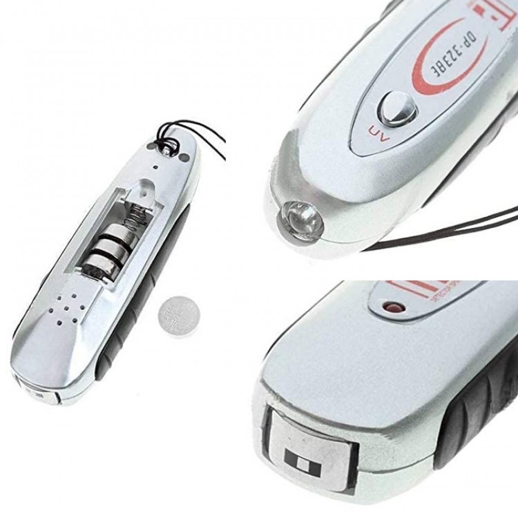 UV лед фенерче за проверка на банкноти невидими мастила и други UV лед фенерче за проверка на банкноти невидими мастила и други