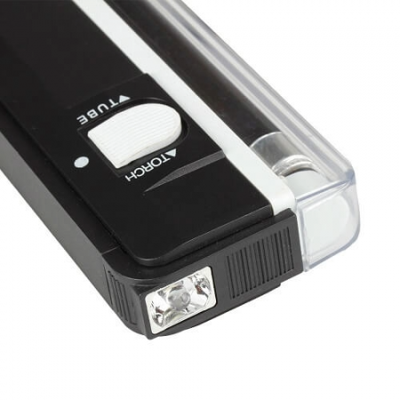 UV лампа за проверка на паспорти, банкноти и документи