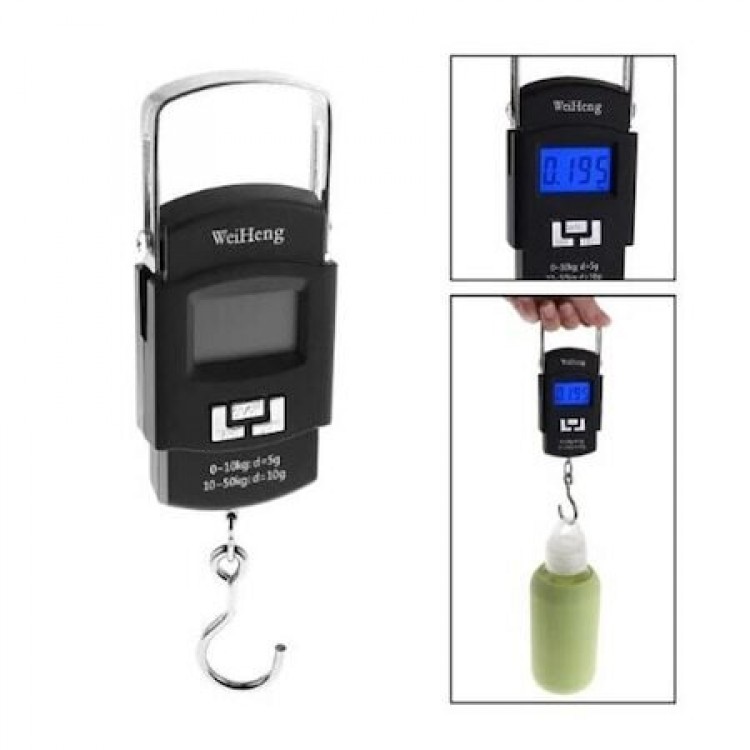 Електронен Кантар MTM WH-A08, Везна тип кука, За месо, Подсветка, до 50kg