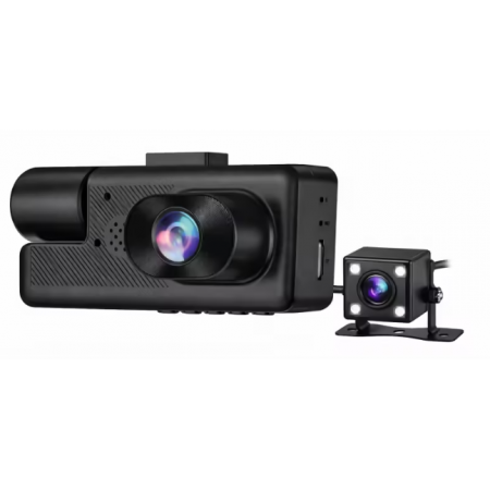 Видеорегистратор Black BOX Super HD 1296P със задна камера