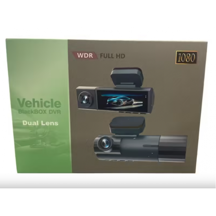 Видеорегистратор Vehicle BlackBox DVR FULL HD 1080 със задна камера
